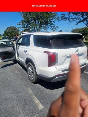 White 2025 Hyundai PALISADE SEL