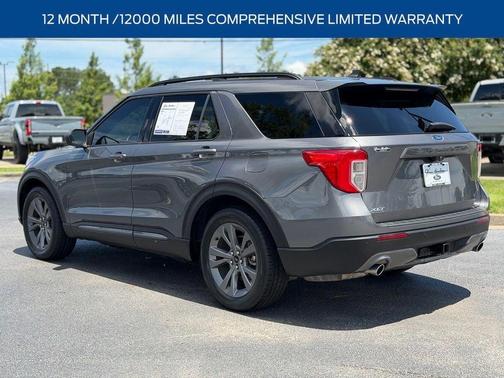 Gray Metallic 2021 Ford Explorer XLT