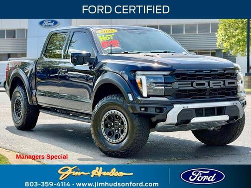 Blue Metallic 2025 Ford F-150 Raptor