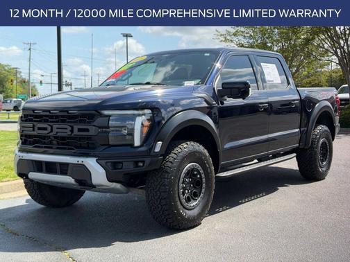 Blue Metallic 2025 Ford F-150 Raptor