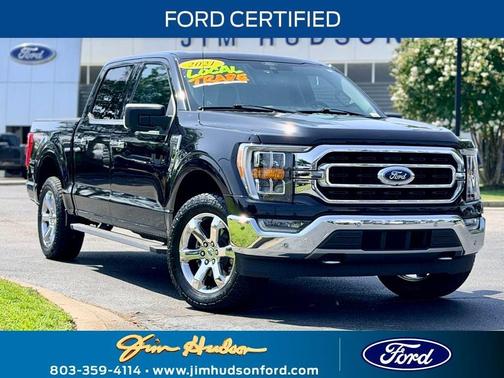 Black Metallic 2021 Ford F-150 XLT