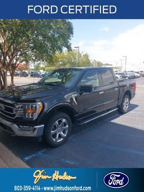 Black Metallic 2021 Ford F-150 XLT
