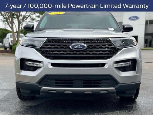 Silver Metallic 2023 Ford Explorer XLT