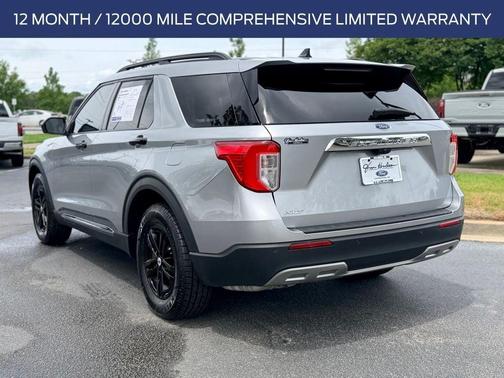 Silver Metallic 2023 Ford Explorer XLT