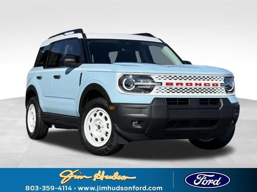 Blue 2025 Ford Bronco Sport Heritage SUV