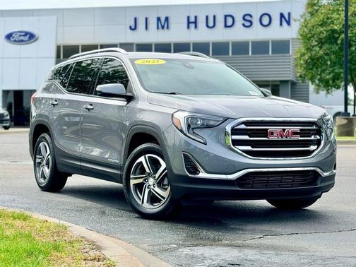 Steel Metallic 2021 GMC Terrain SLT