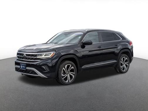 Deep Black Pearl Effect 2023 Volkswagen Atlas Cross Sport 2.0T SEL
