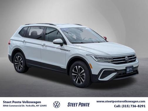 Pure White 2024 Volkswagen Tiguan 2.0T S