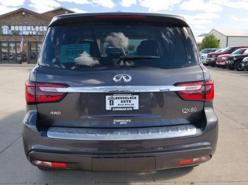 Anthracite Gray 2024 INFINITI QX80 Luxe