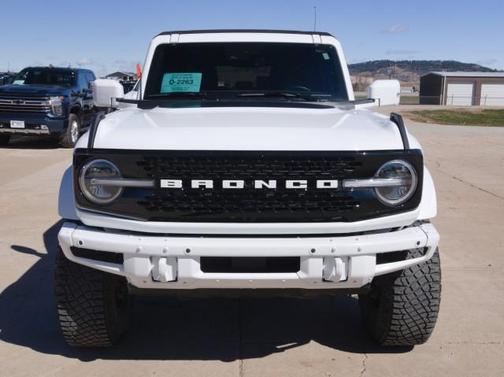 Oxford White 2022 Ford Bronco Wildtrak