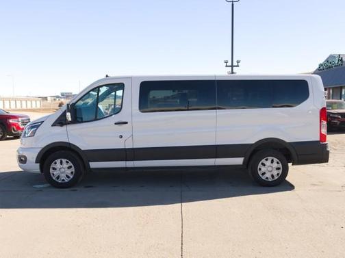 Oxford White 2023 Ford Transit-350 XLT