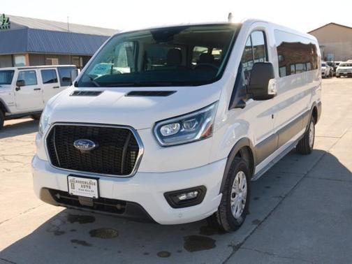 Oxford White 2023 Ford Transit-350 XLT