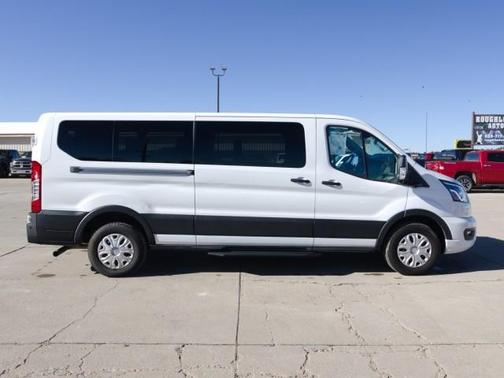 Oxford White 2023 Ford Transit-350 XLT