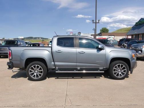 Satin Steel Metallic 2019 GMC Canyon Denali