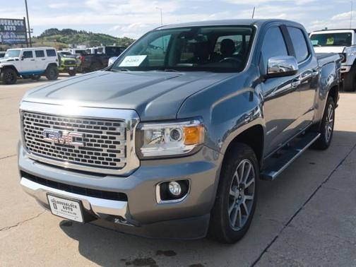 Satin Steel Metallic 2019 GMC Canyon Denali