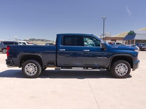 Northsky Blue Metallic 2021 Chevrolet Silverado 3500 High Country