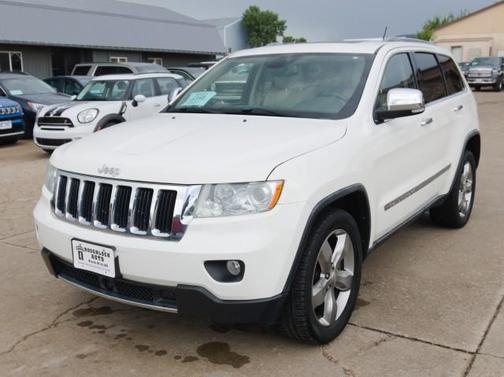 Stone White 2012 Jeep Grand Cherokee Limited