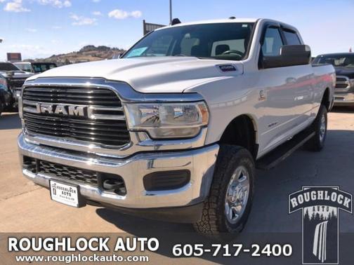 Bright White Clearcoat 2021 RAM 2500 Big Horn Crew Cab 4x4 6'4' Box