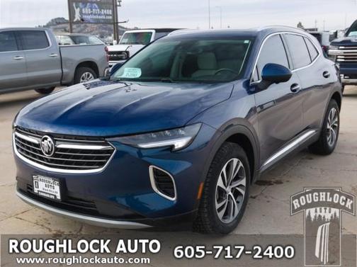 Sapphire Metallic 2022 Buick Envision AWD Essence