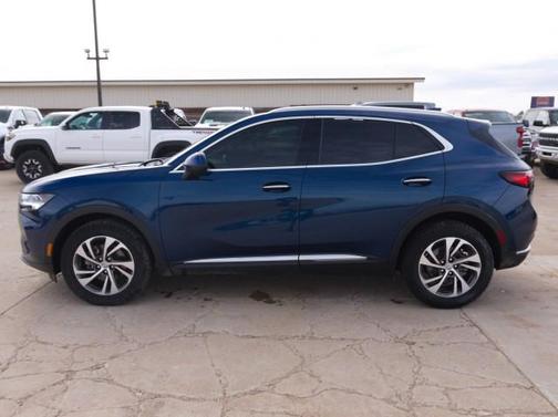 Sapphire Metallic 2022 Buick Envision AWD Essence
