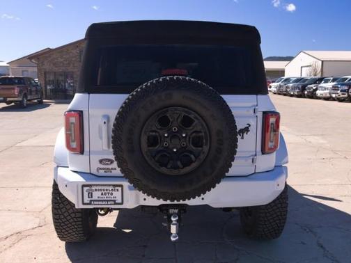 Oxford White 2022 Ford Bronco Wildtrak