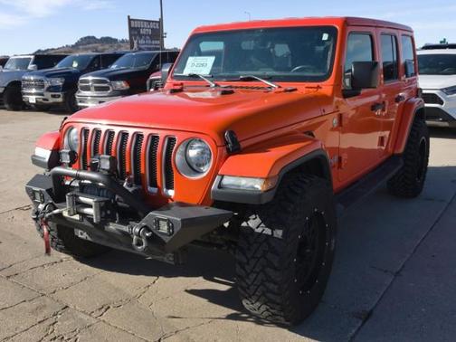 Punk n Metallic 2018 Jeep Wrangler Unlimited Sahara