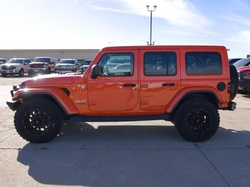 Punk n Metallic 2018 Jeep Wrangler Unlimited Sahara