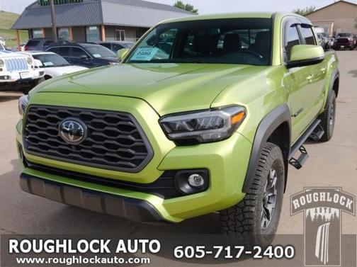 Electric Lime Metallic 2023 Toyota Tacoma TRD Off Road