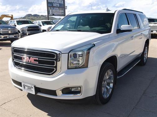 White Frost Tricoat 2016 GMC Yukon XL SLT