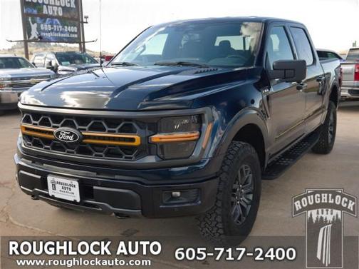 Antimatter Blue Metallic 2024 Ford F-150 Tremor