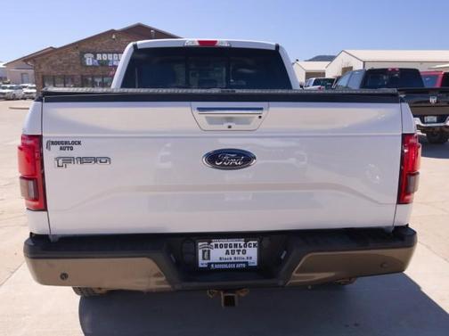 White Platinum Metallic Tri-Coat 2017 Ford F-150 Lariat