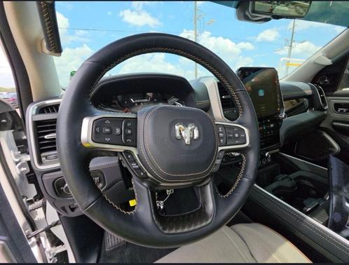 Ivory White 2025 RAM 1500 Tungsten