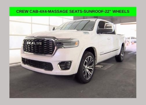 Ivory White 2025 RAM 1500 Tungsten