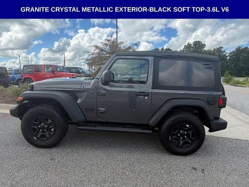 Granite Crystal Clearcoat Metallic 2022 Jeep Wrangler Sport
