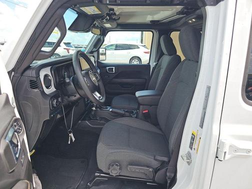 Bright White Clearcoat 2025 Jeep Wrangler 4xe Sahara