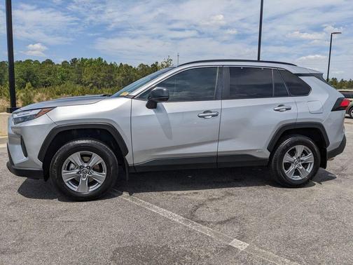 Silver Sky Metallic 2024 Toyota RAV4 Hybrid LE