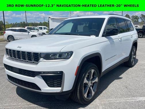 Bright White Clearcoat 2026 Jeep Grand Cherokee L Limited
