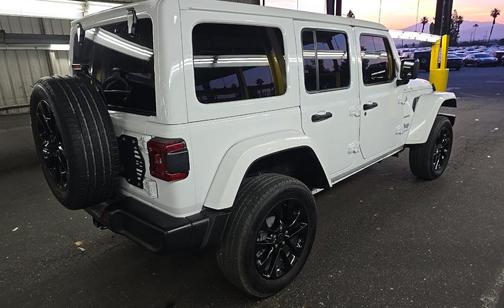 Bright White Clearcoat 2024 Jeep Wrangler 4xe Sahara