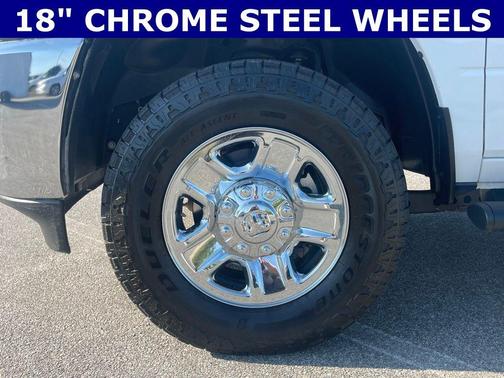 Bright White Clearcoat 2024 RAM 2500 Tradesman