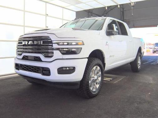 Bright White Clearcoat 2025 RAM 2500 Laramie
