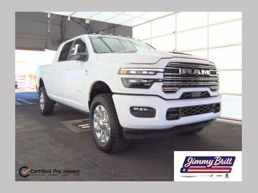 Bright White Clearcoat 2025 RAM 2500 Laramie