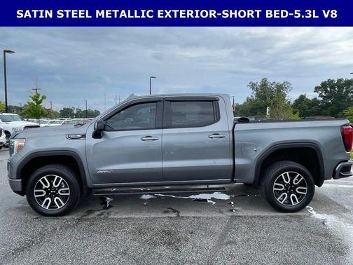 Satin Steel Metallic 2021 GMC Sierra 1500 AT4
