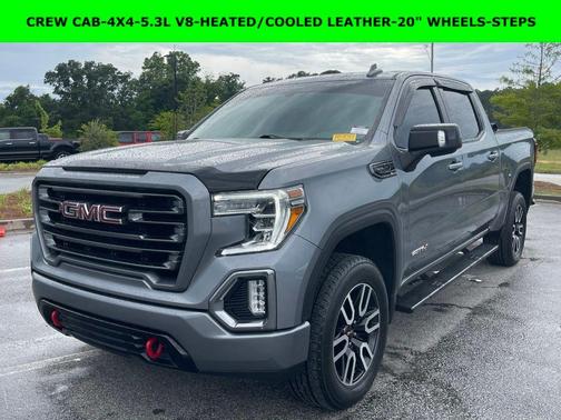 Satin Steel Metallic 2021 GMC Sierra 1500 AT4