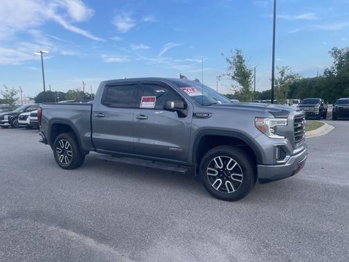 Satin Steel Metallic 2021 GMC Sierra 1500 AT4