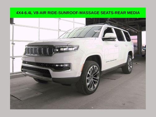 Bright White Clearcoat 2022 Jeep Grand Wagoneer Series III