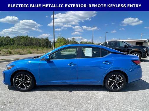 Electric Blue Metallic 2024 Nissan Sentra SV