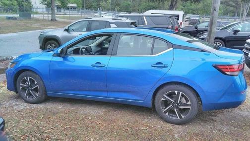 Electric Blue Metallic 2024 Nissan Sentra SV
