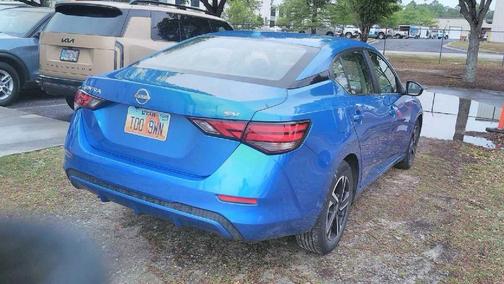 Electric Blue Metallic 2024 Nissan Sentra SV