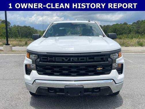 Summit White 2023 Chevrolet Silverado 1500 WT