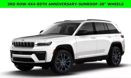 Bright White Clearcoat 2026 Jeep Grand Cherokee L Limited